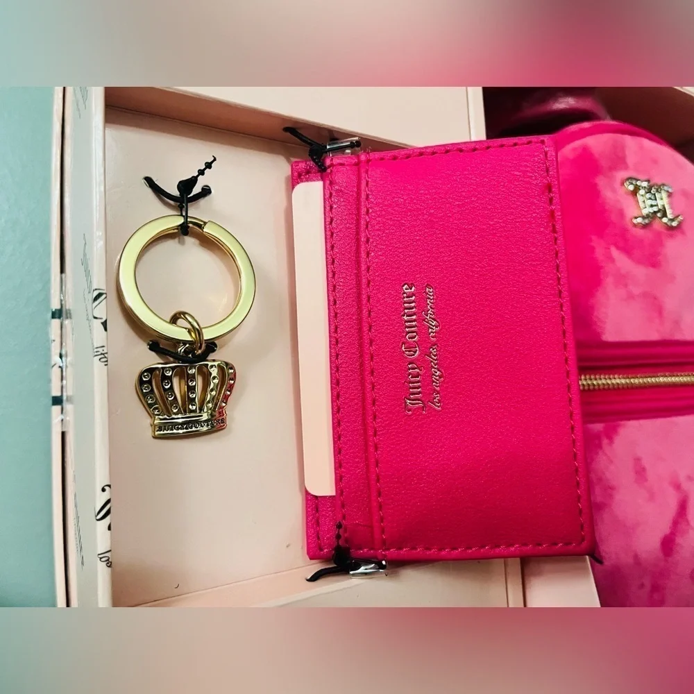 Juicy Couture Mini Backpack Gift Set – Hot Pink NWT